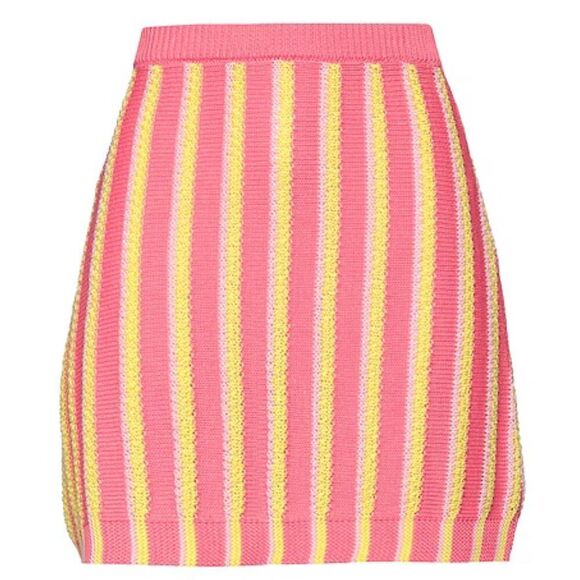 Marni 100% Cotton Skirt in Pink Gummy NWT Size 38/2 - Picture 1 of 12